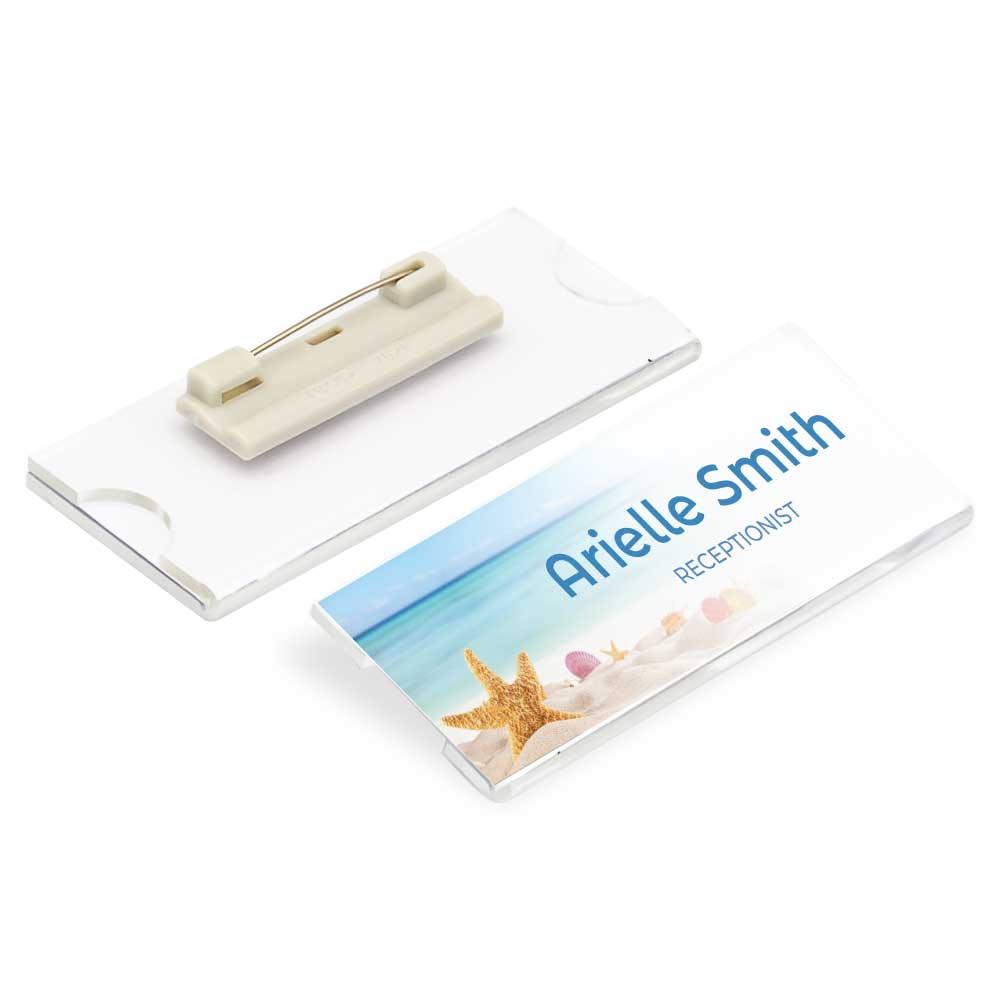 Reusable Acrylic Name Badges 2