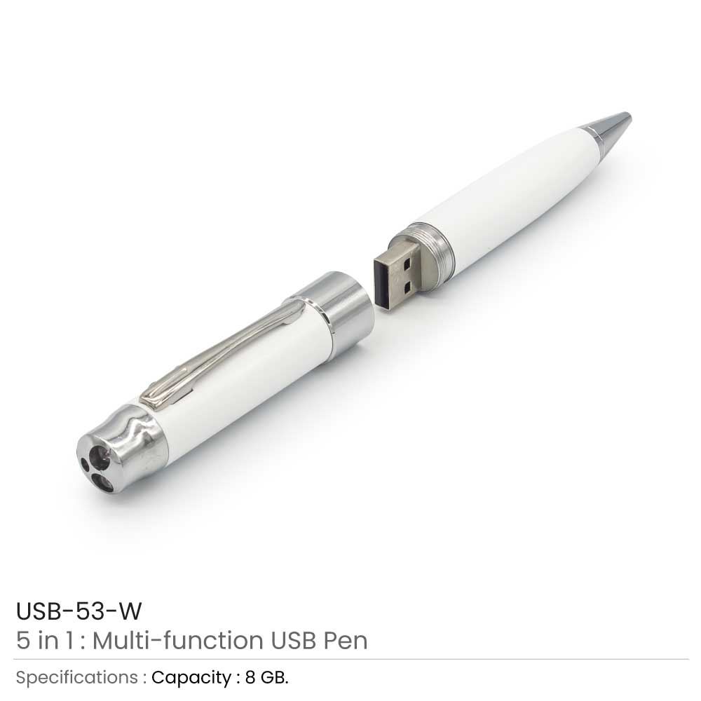 5 in 1 Multi-function Pen USB 8GB 3