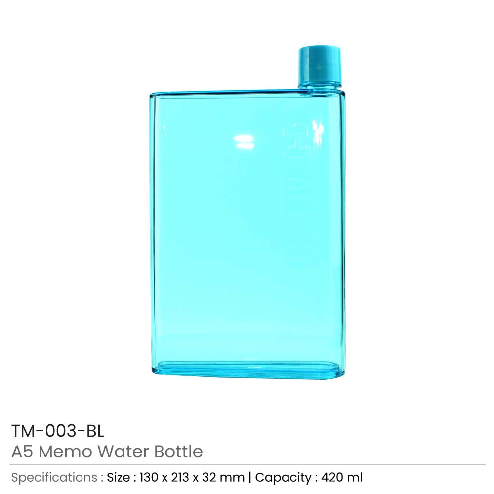 A5 Memo Water Bottles 3