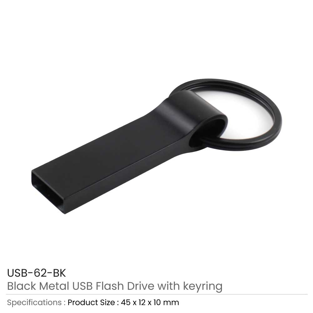 Metal USB Flash with Key Ring 2
