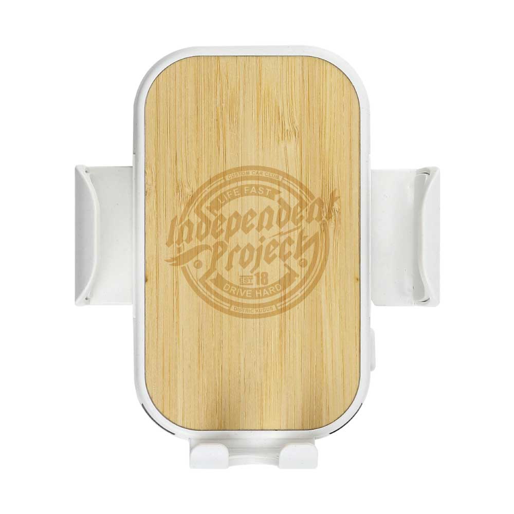 Car Phone Holder with Wireless Fast Charger 15W, Type C 2