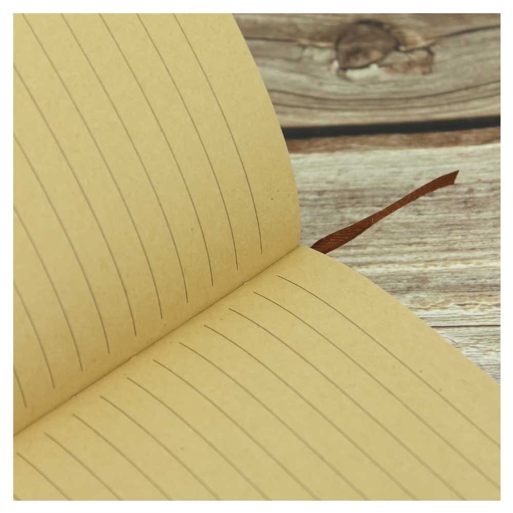 A5 Coffee Material Notebooks | 96 sheets & Page Marker 5