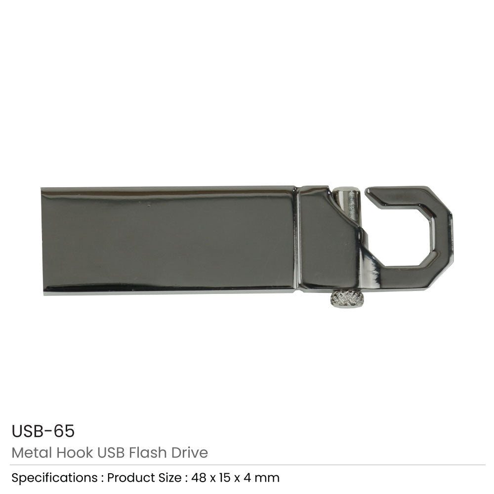 Metal Hook USB Flash Drives 3