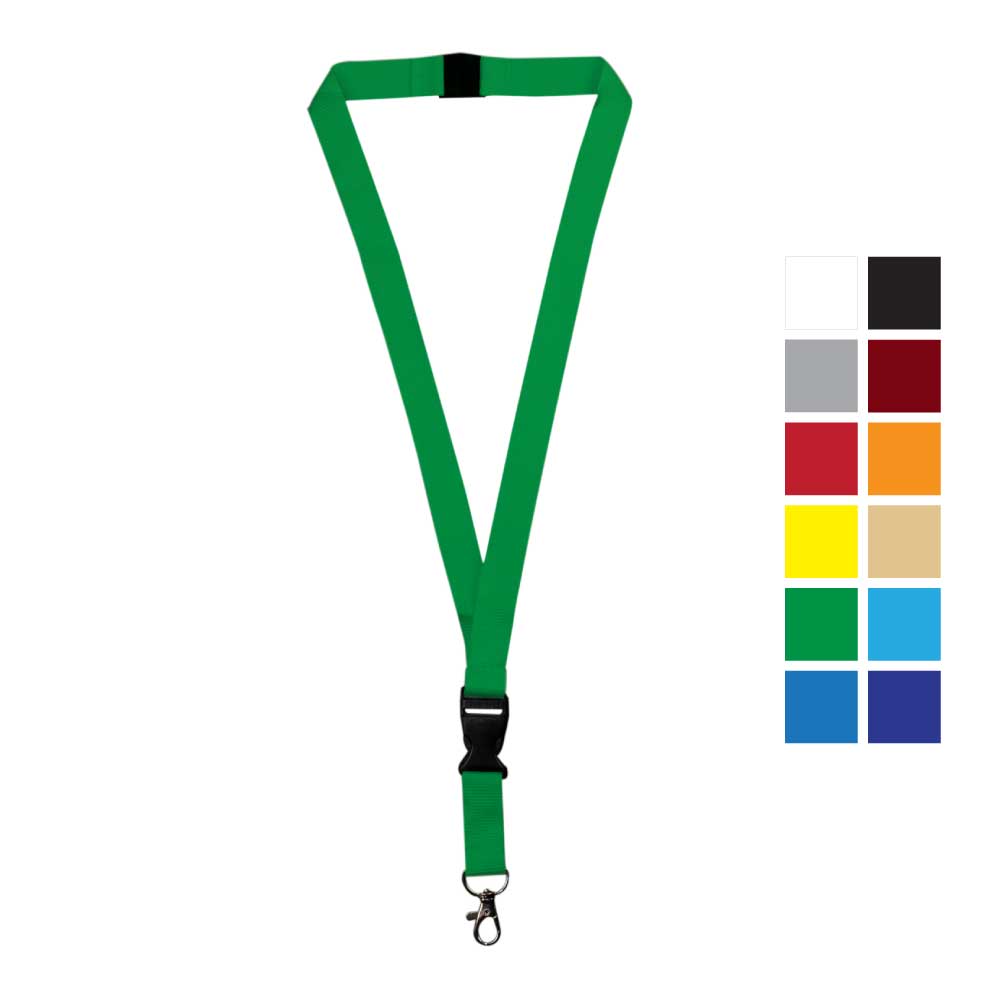 Lanyards with Hook, Safety Lock, and Buckle 1
