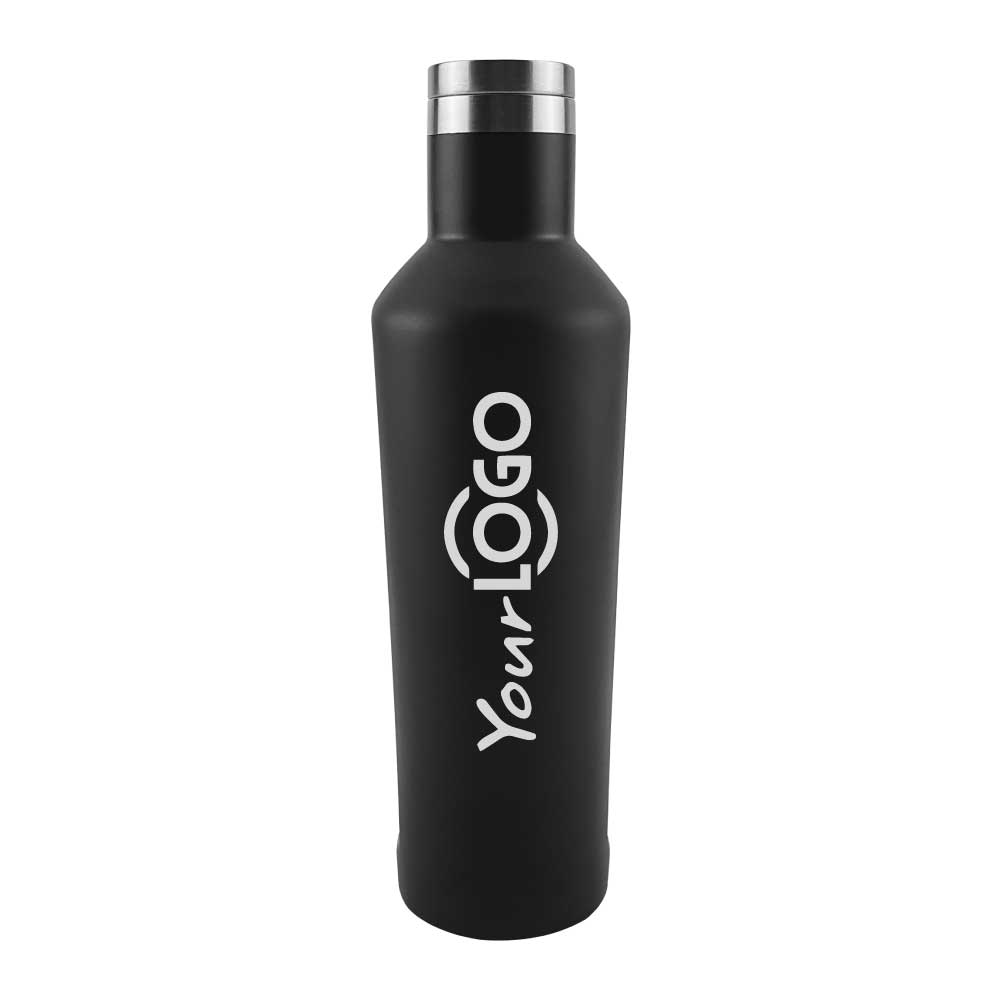 Matte Black Stainless Steel Bottles 500ml 2