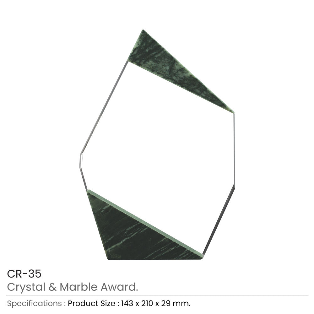 Crystal and Marble Awards in Hardboard Box 3