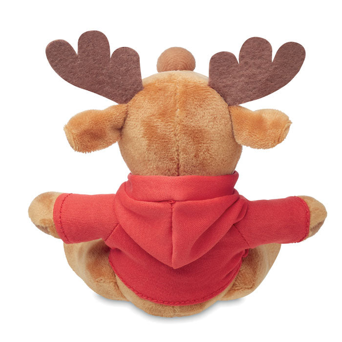 Plush reindeer with hoodie 4