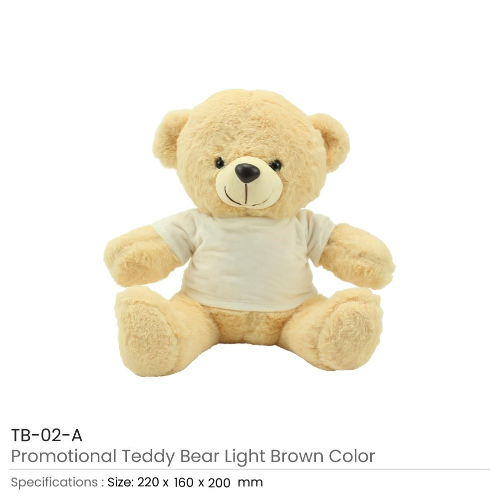 Promotional Teddy Bear Toy with Custom Printable T-Shirt 2