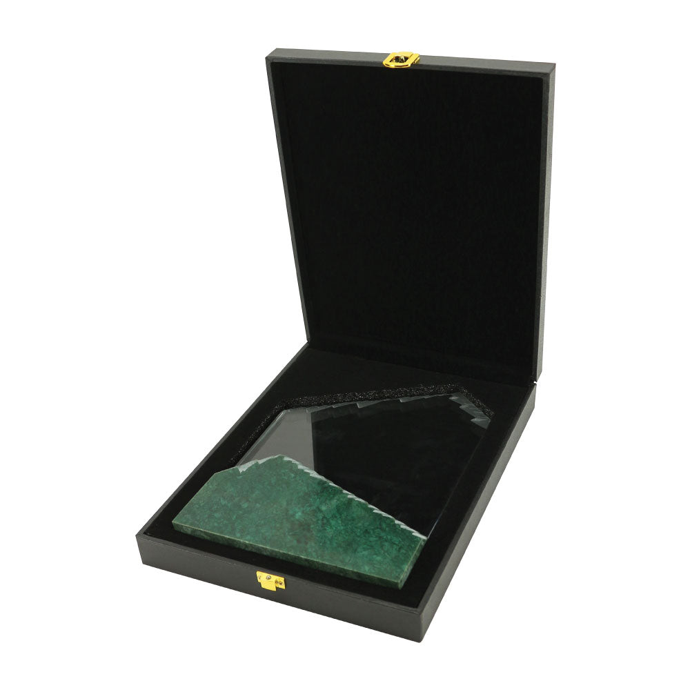 Mountain Shaped Crystal & Marble Awards in the Box 4