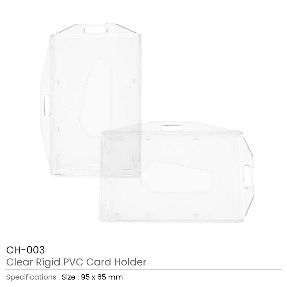 Rigid PVC Card Holders 3