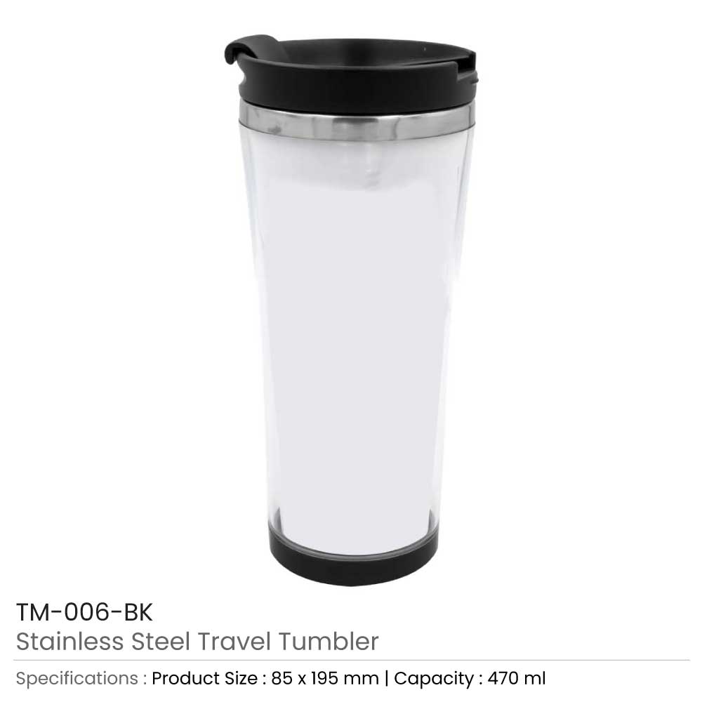 Travel Mugs in Insert Paper Design 4