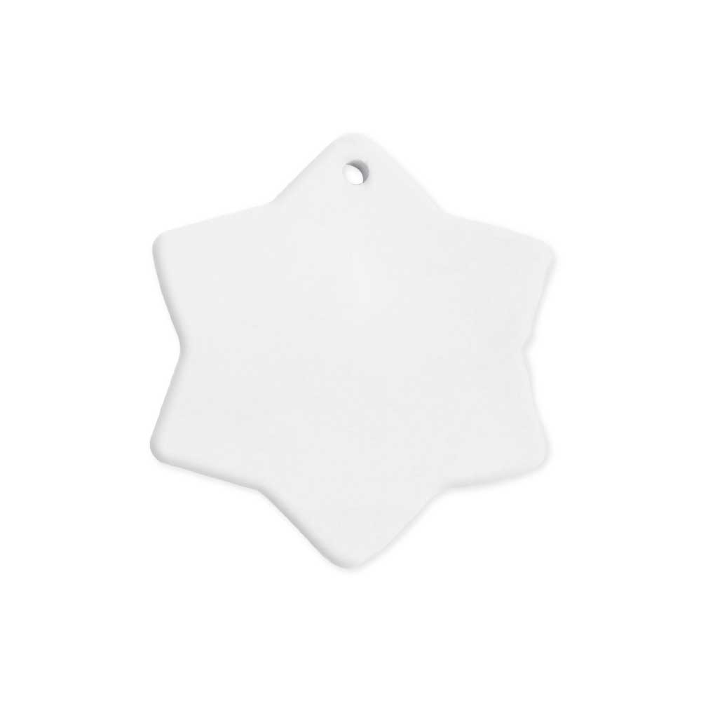 Snowflake Ceramic Ornaments 1