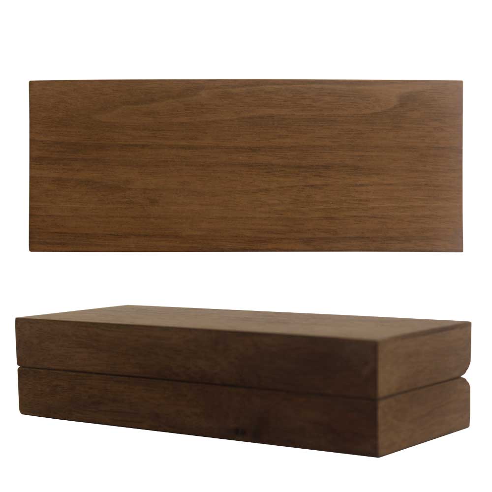 Matte Finish Veneer Wood Material Pen Box 4