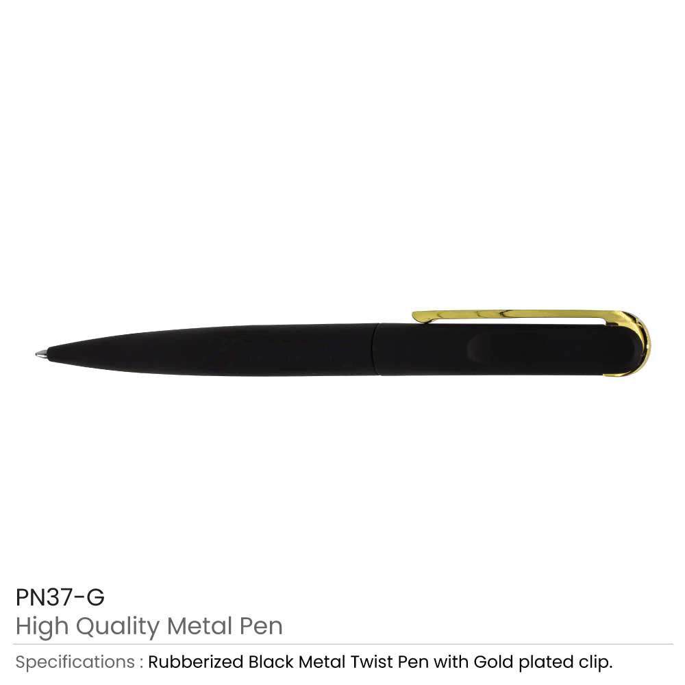Rubberized Metal Pens 3