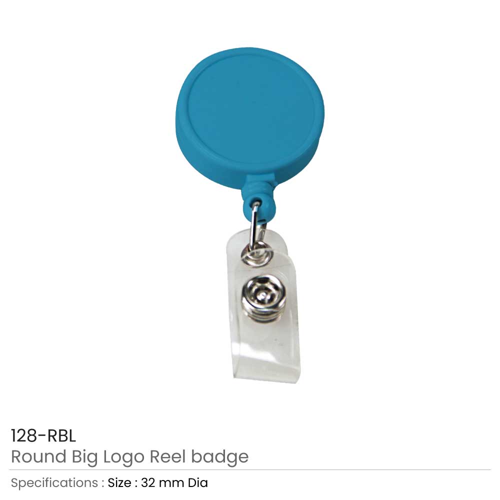 Round Logo Badge Reels 6