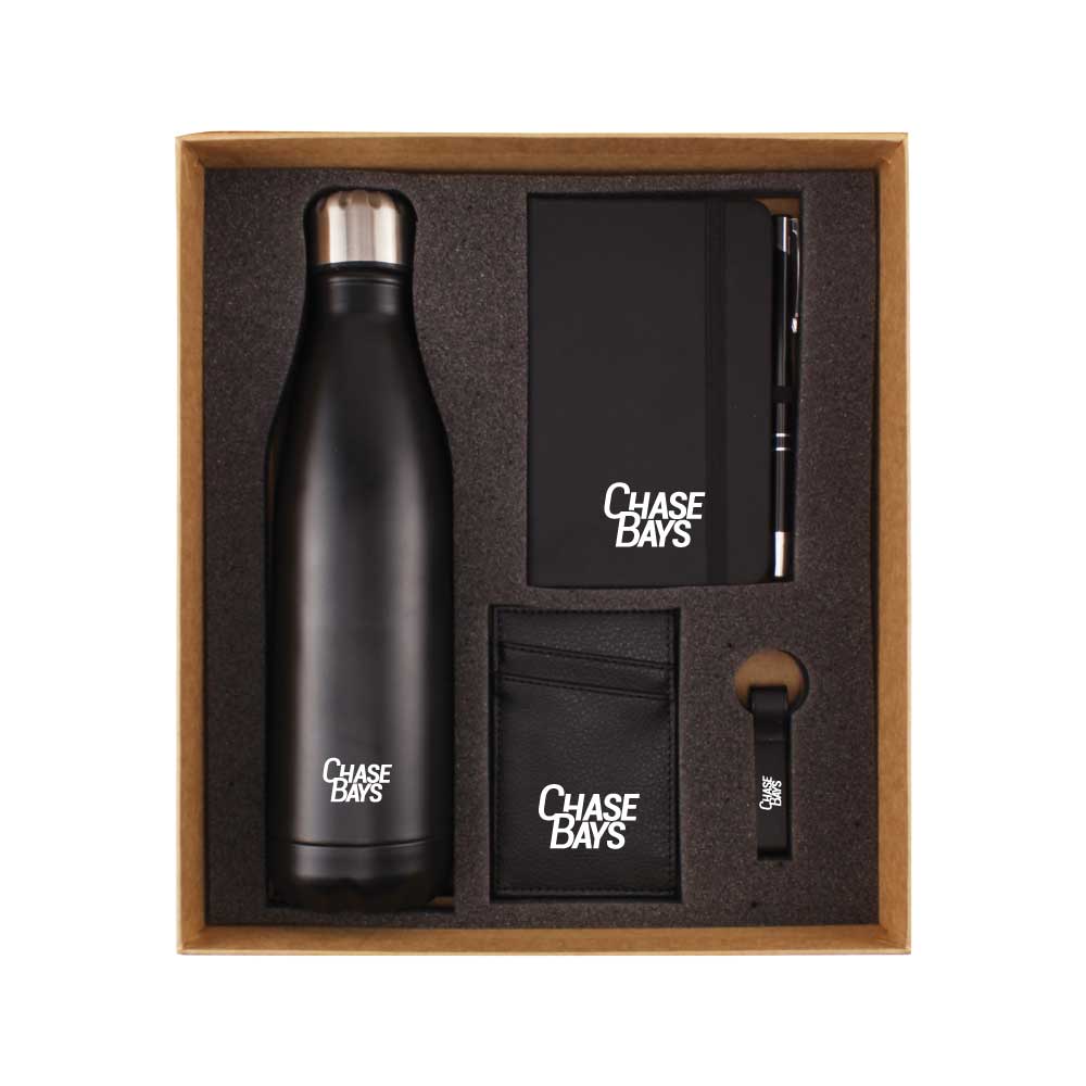 Promotional Gift Sets in Black Cardboard Gift Box 2