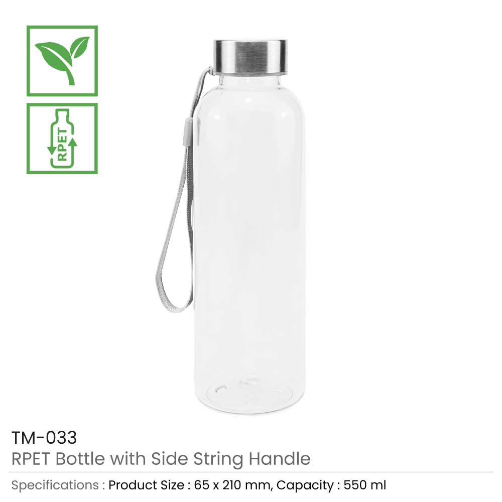 RPET Bottles with String Handle 3