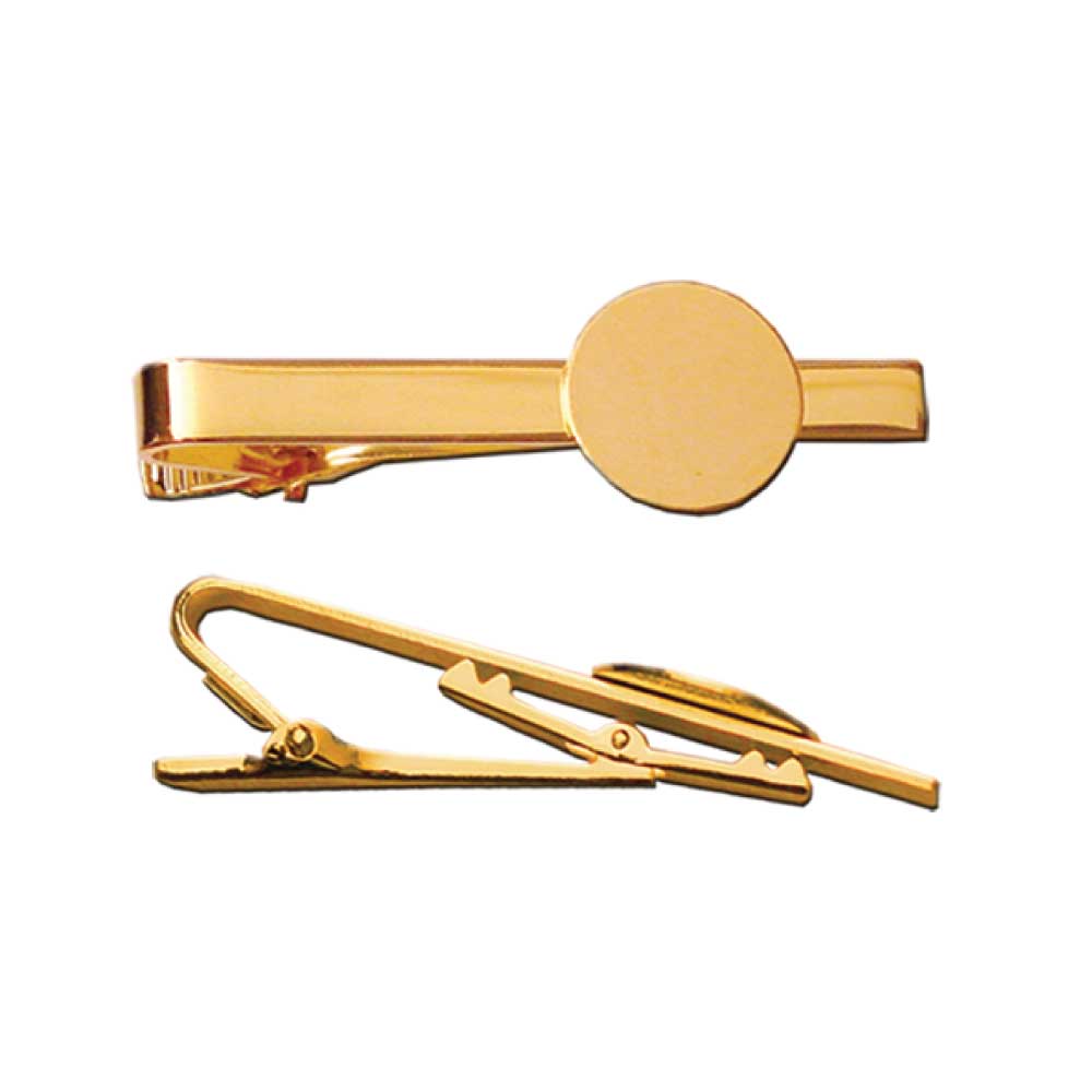 Promotional Tie Pins with Logo Round Area 4