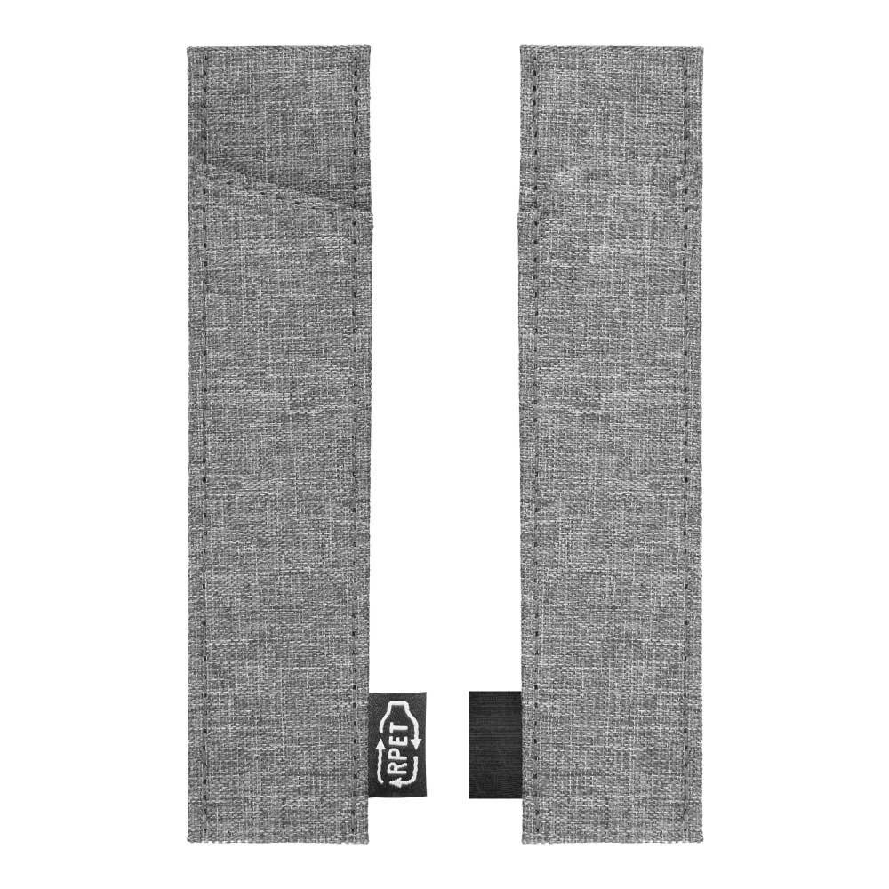 RPET Fabric Pen Pouches with Textured Design 3