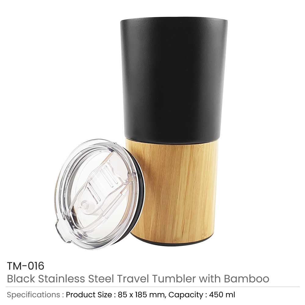 Travel Tumbler with Bamboo 3