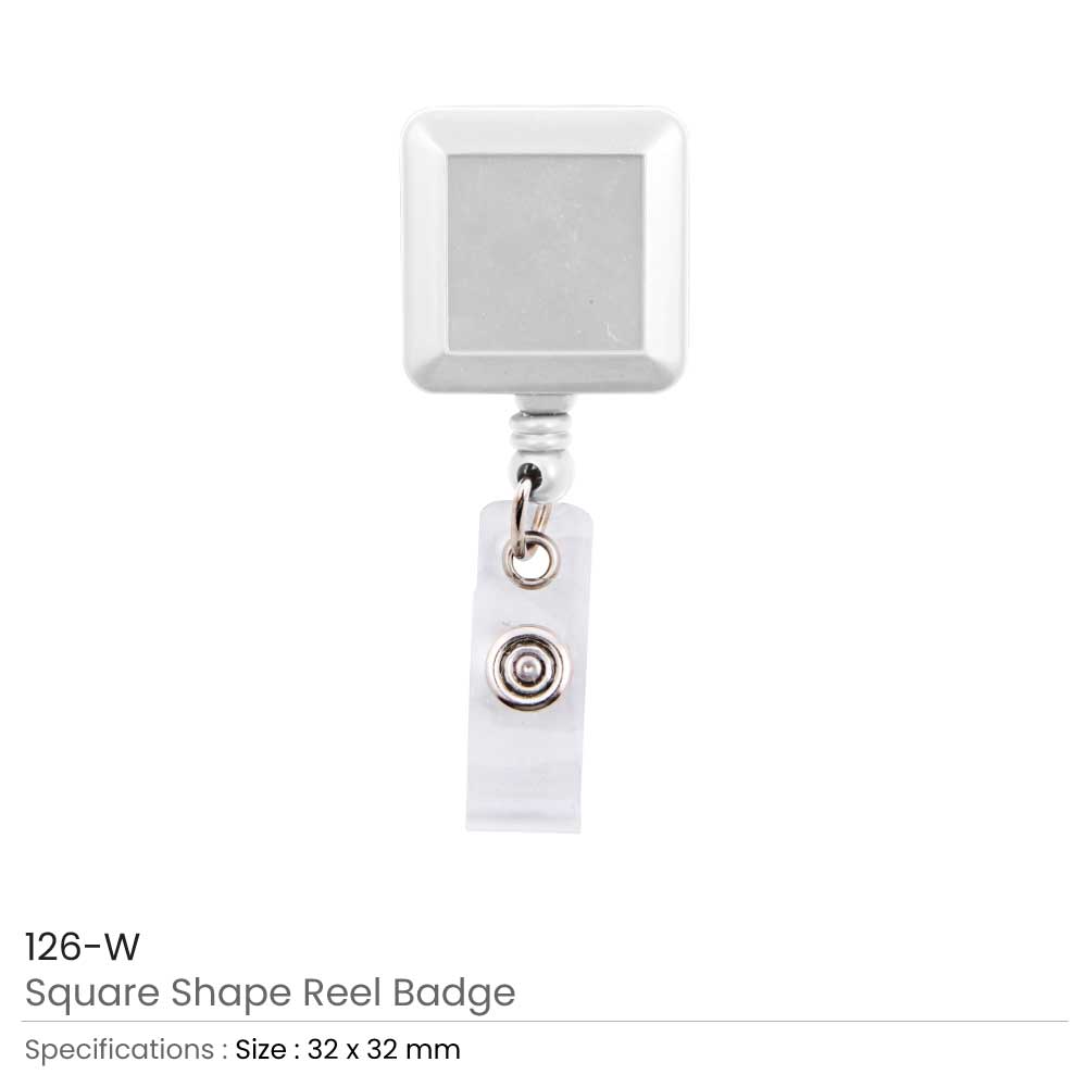 Square Badge Reels 6