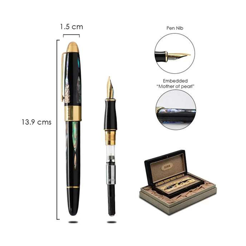 Holographic body fountain pen 2