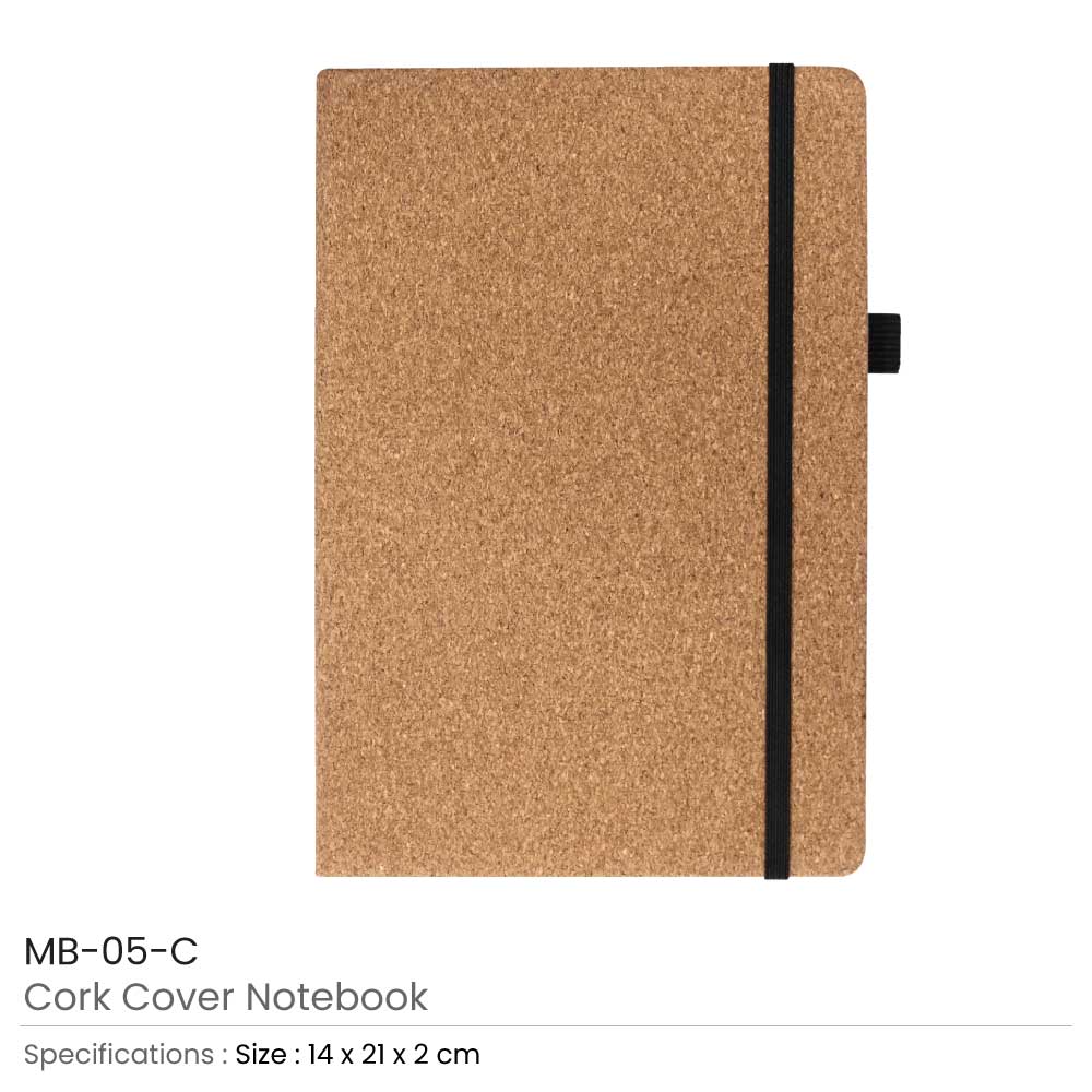 Cork Cover Notebooks 3