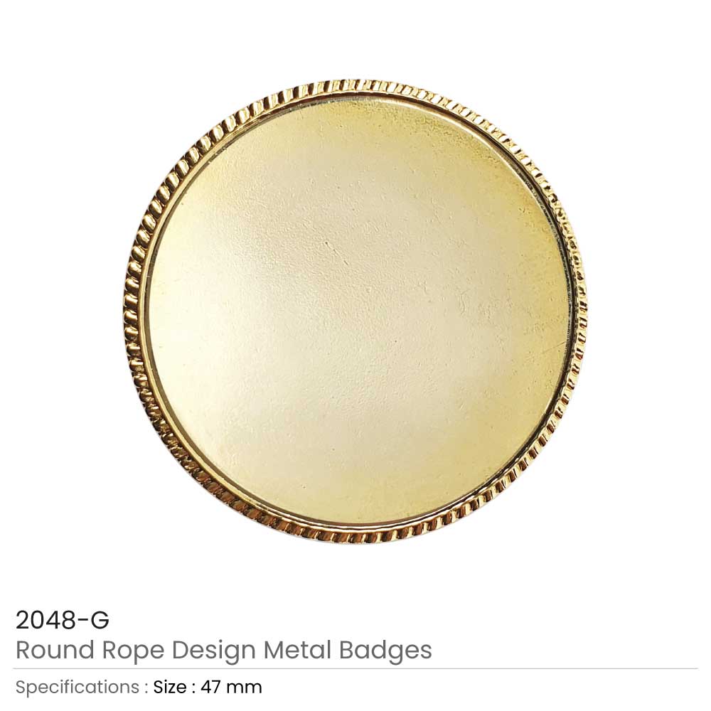 Round Rope Design Logo Badges 2