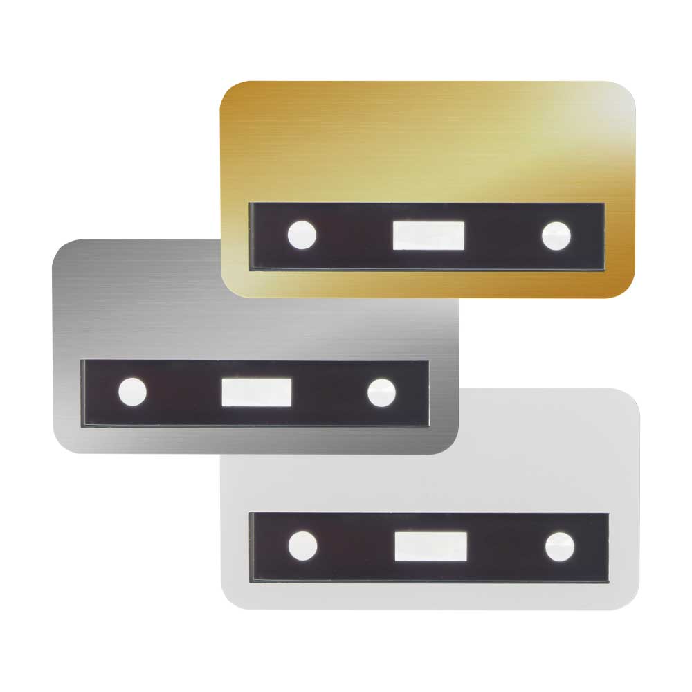 Reusable Insert Name Badges 1