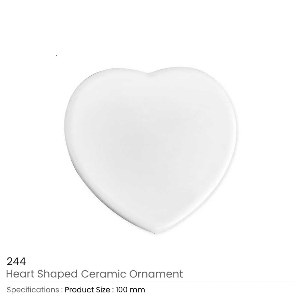 Heart Shaped Decorative Ceramics 3