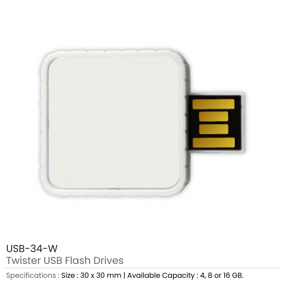 Twister USB Flash Drives 10
