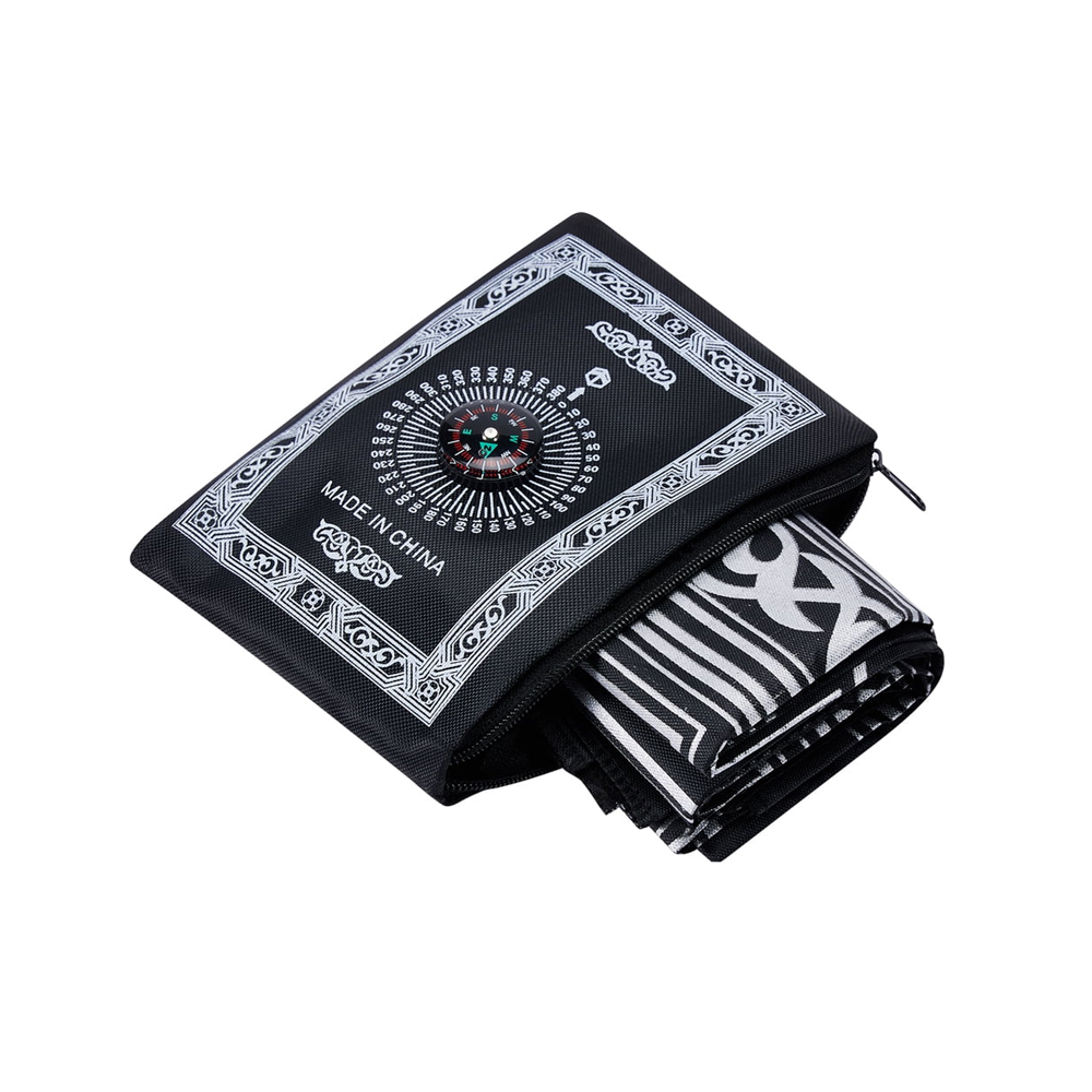 Portable Travel Prayer Mat with Compass 4
