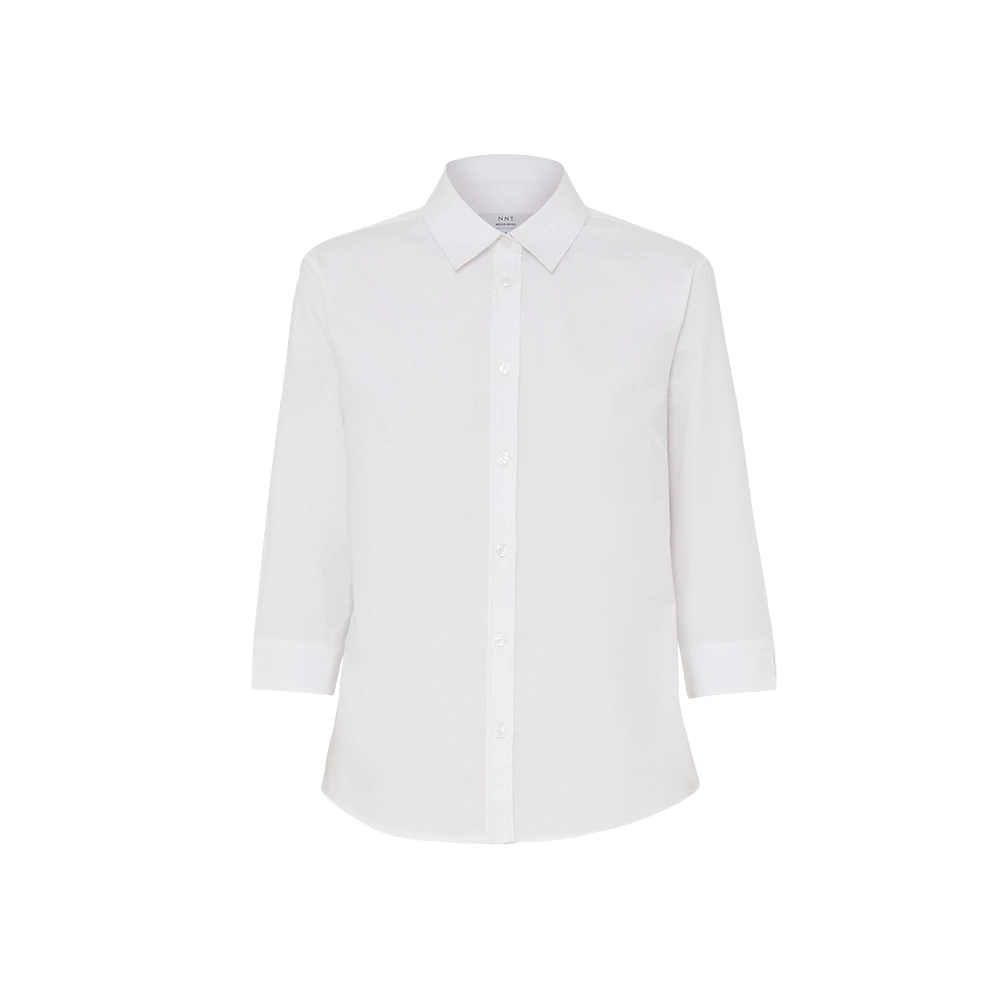 Women's 3/4 Sleeve Shirt - White 2