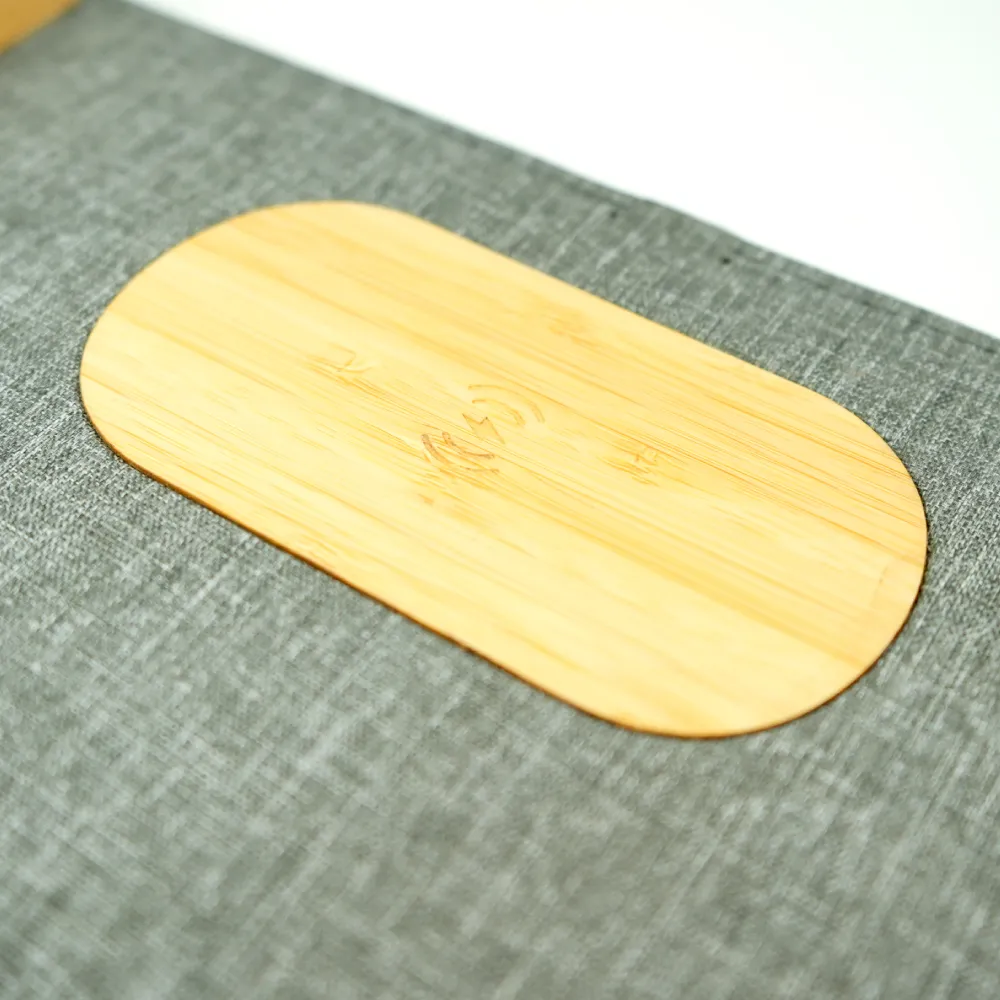 Multi-Function Mousepad, 15W Fast Wireless Charger & LED Logo 7