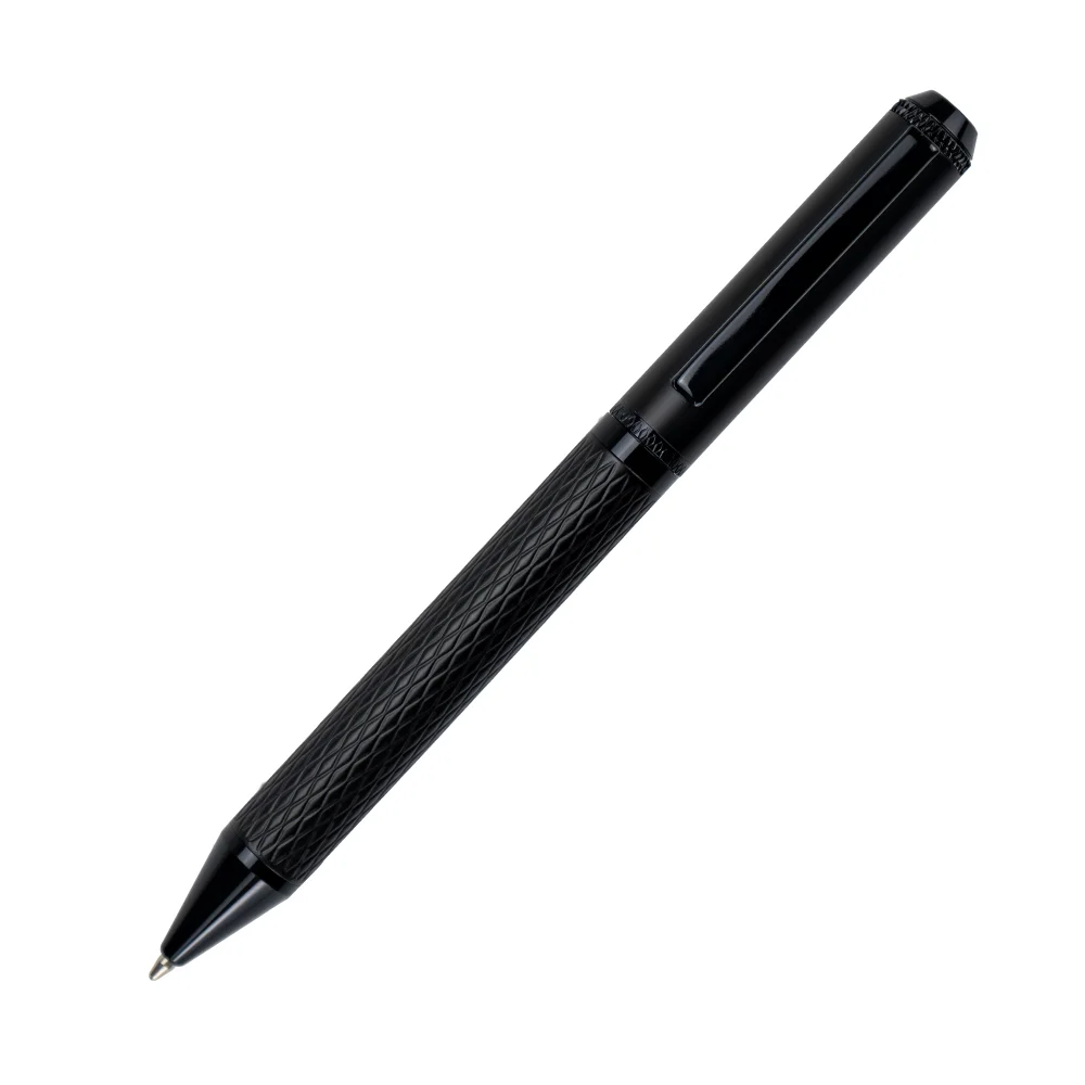 Black Metal Pens with Diamond Textured Barrel, Corporate Giveaways 6