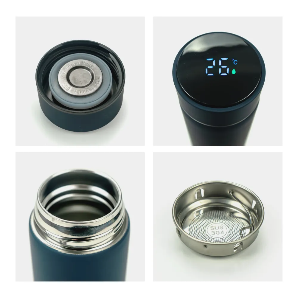 Smart Temperature LED Display Bottles in Soft Touch Finish – 500ml 9