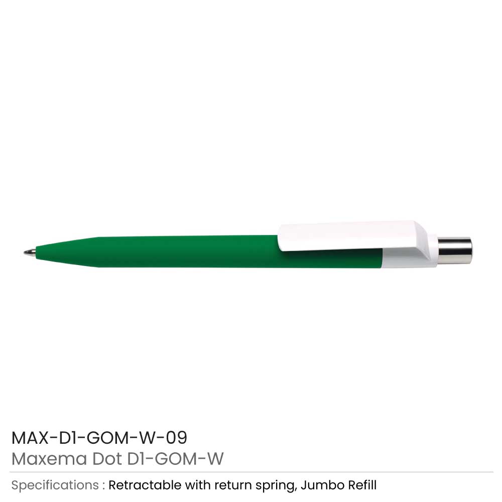 Maxema Dot Pens GOM White 11