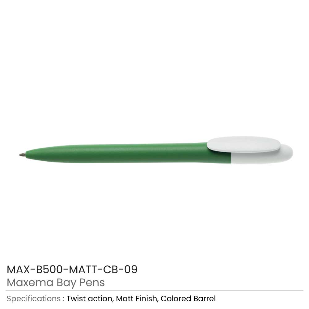 Maxema Bay Pens Colored Barrel 9
