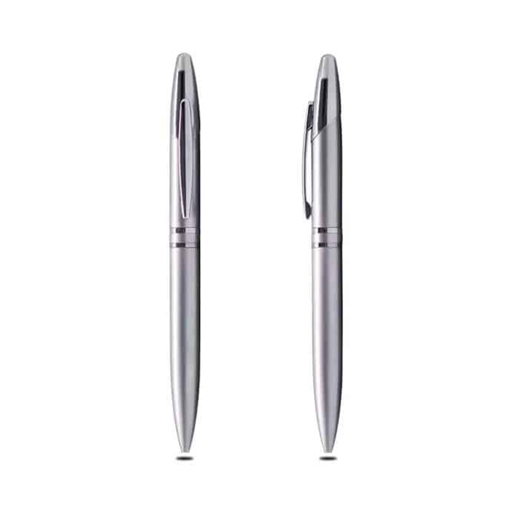 Light Metal Silver Ballpoint Pen 2