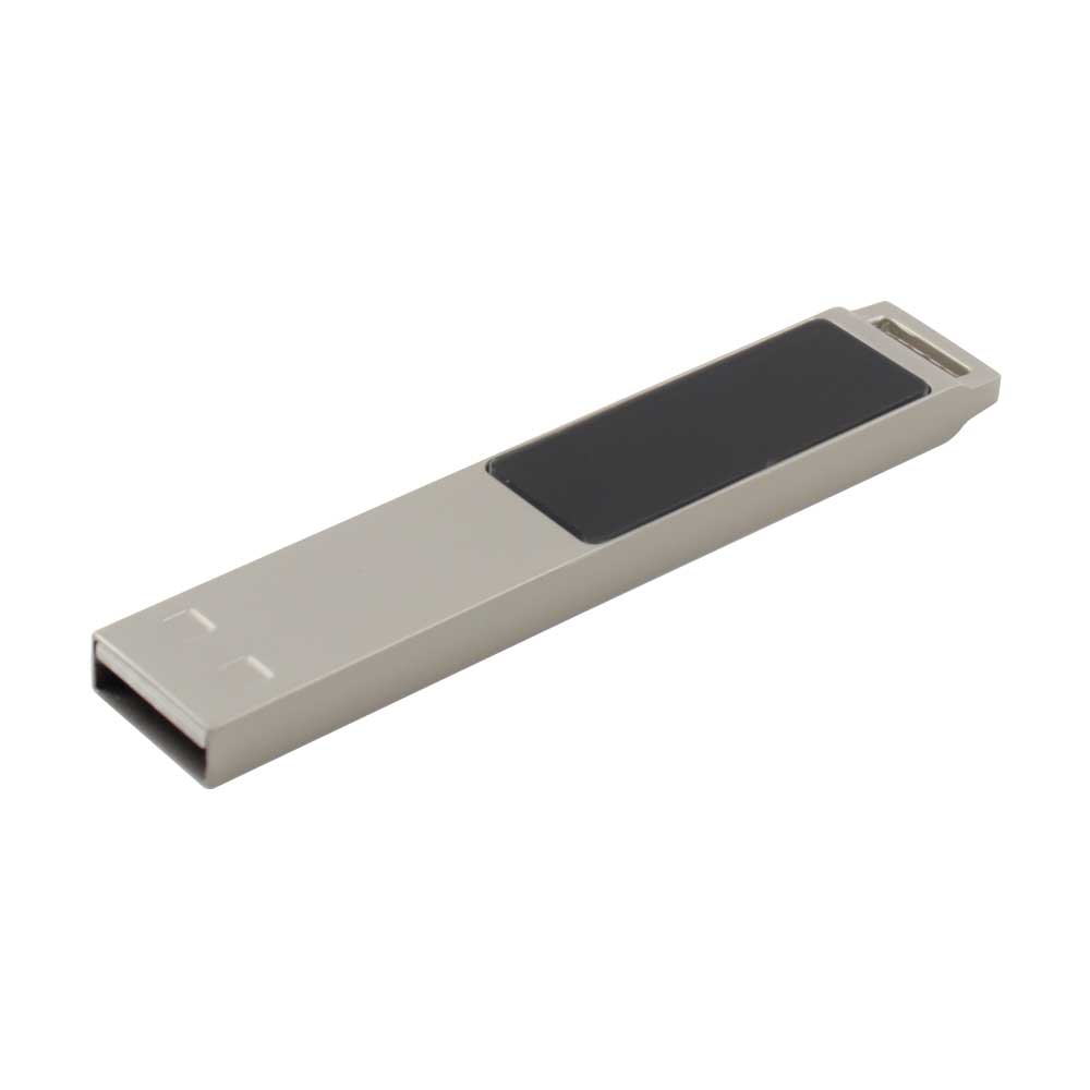 Light-Up Silver Metal 16GB USB 1