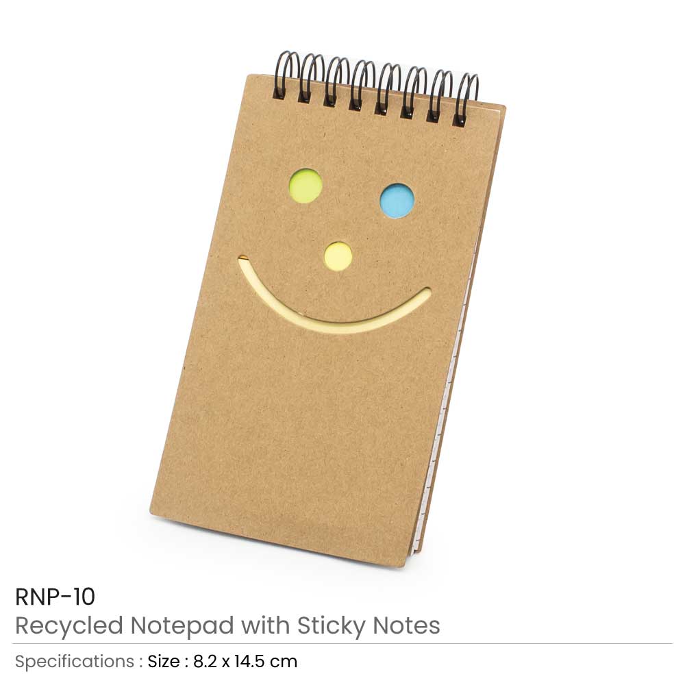 Recycled Notepad with Sticky Note 4