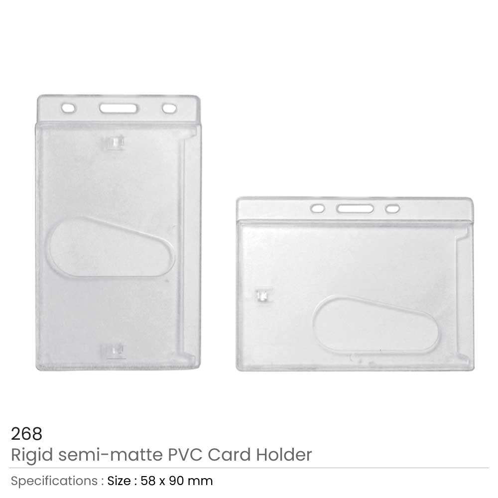 ID Card Holders PVC Semi Matte 3