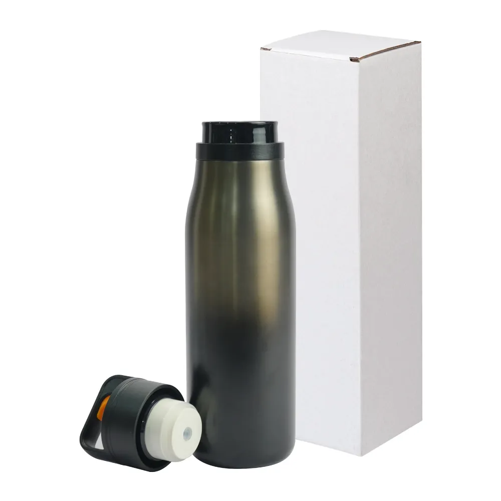 Double Wall Stainless Steel Bottles with Push Button – 500 ml 2