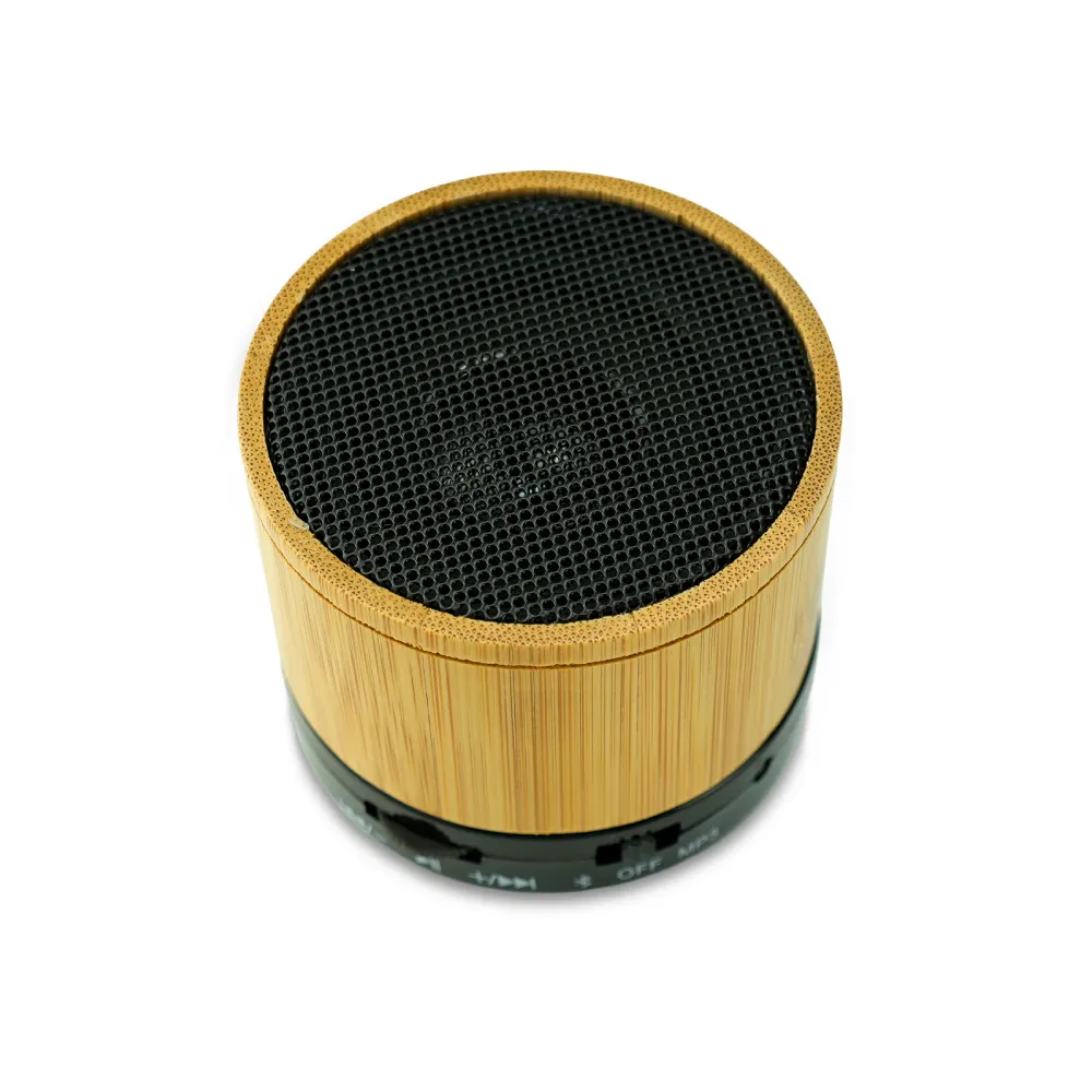 Bamboo Bluetooth Speakers V4.2 1
