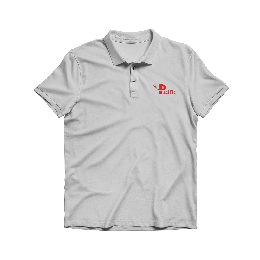 Apex Polo T-Shirt Solid Medium Grey 2