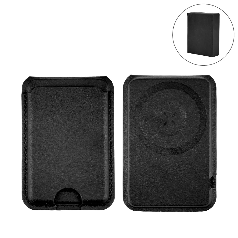 Magsafe Wireless Charger 15W with Phone Stand & Card Slot – PU Leather 6