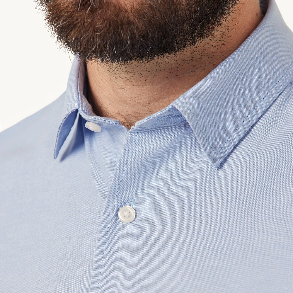 Men's Long Sleeve Shirt - Light Blue 5