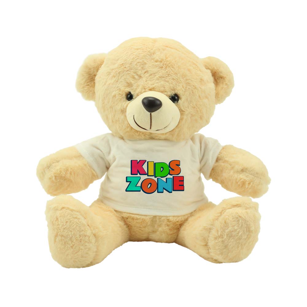 Promotional Teddy Bear Toys with Printable White Tshirt 7