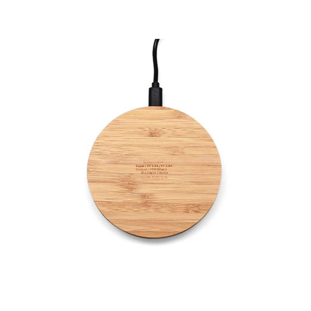 Minimalist Wooden Wireless Charger 4