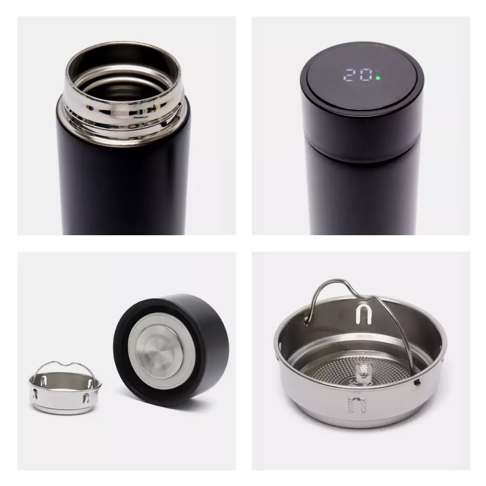 Double Wall Bottle with Temperature Display 500ml – Ramadan Gifts 3